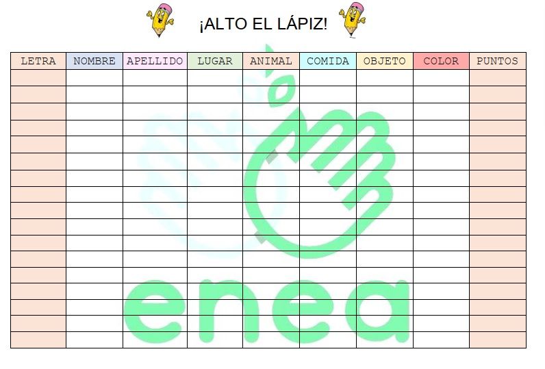 Alto el lápiz