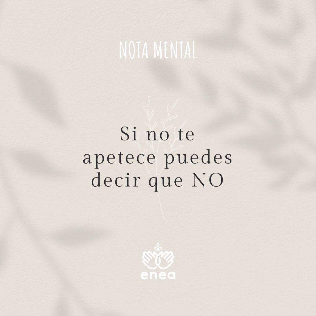 Importancia de decir no para la salud mental